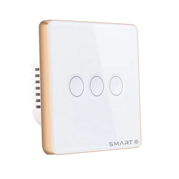 Công tắc cảm ứng thông minh SmartX A102-3G-W-G